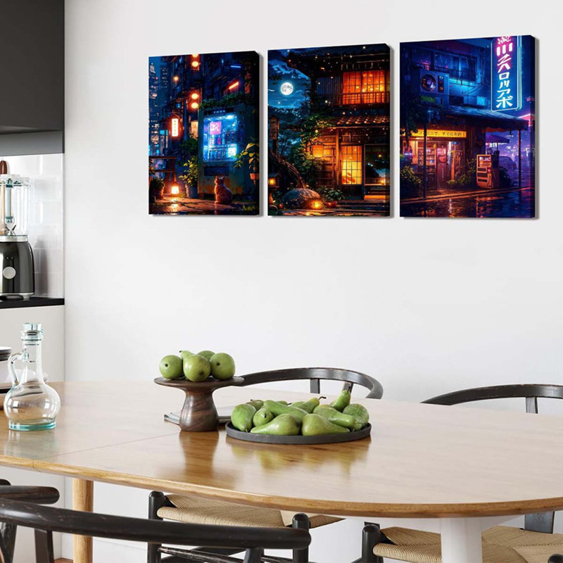 3 Piece Wrapped Canvas Print