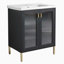 Ensemble de meuble-lavabo simple 28,02 po avec plateau en céramique Waymond