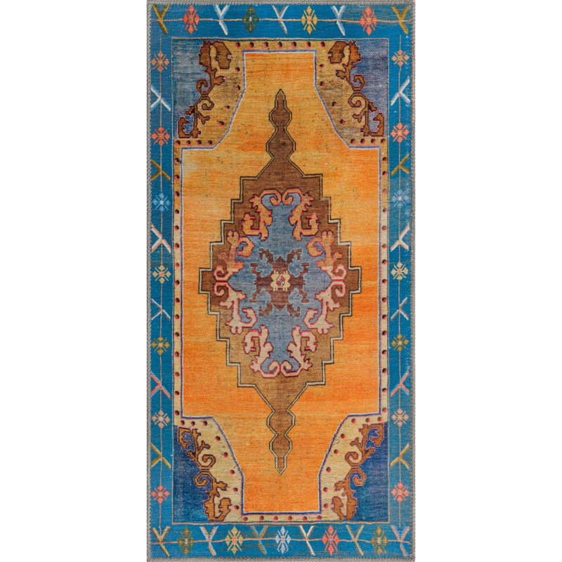 Oppie Chenille Oriental Indoor Rug, Runner 2' x 4'