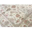Tapis beige et rouge noué à la main de haute qualité