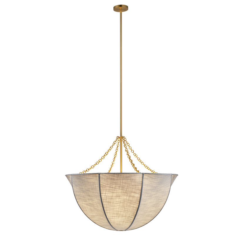 Aire 4 - Light Chandelier, Blue