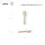 Lékué Natural Cutlery Set with Case