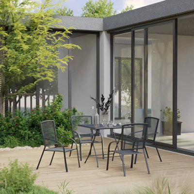 Square 4 - Person Dining Set
