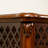 Carved flower frame retro engrave empty objects