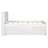 Twin Size Platform Bed With Storage Headboard, Usb, Twin Size Trundle And 3 Drawers-16133691