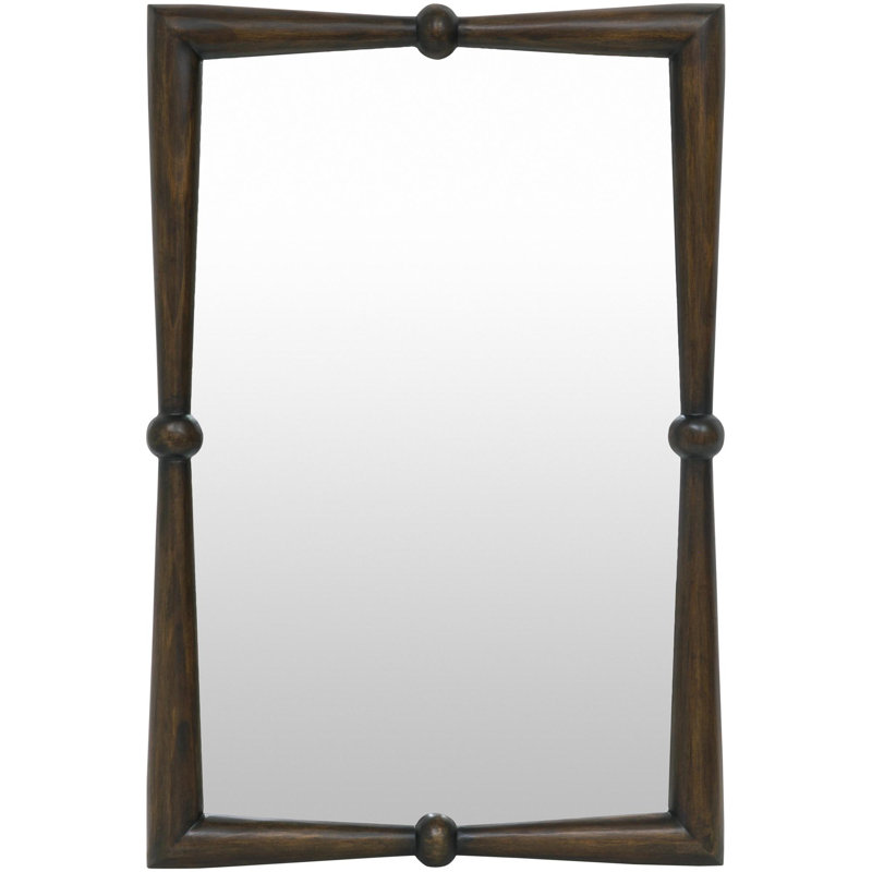 Prosper Mirror, Brown, 36" x 24"