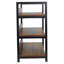 3 Tier Metal & Wood Shelf Shoe Multi Purpose Storage Display Racking Unit-330011559
