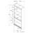 Arnoldus 78-inch 5-shelf Bookcase Burnished Oak