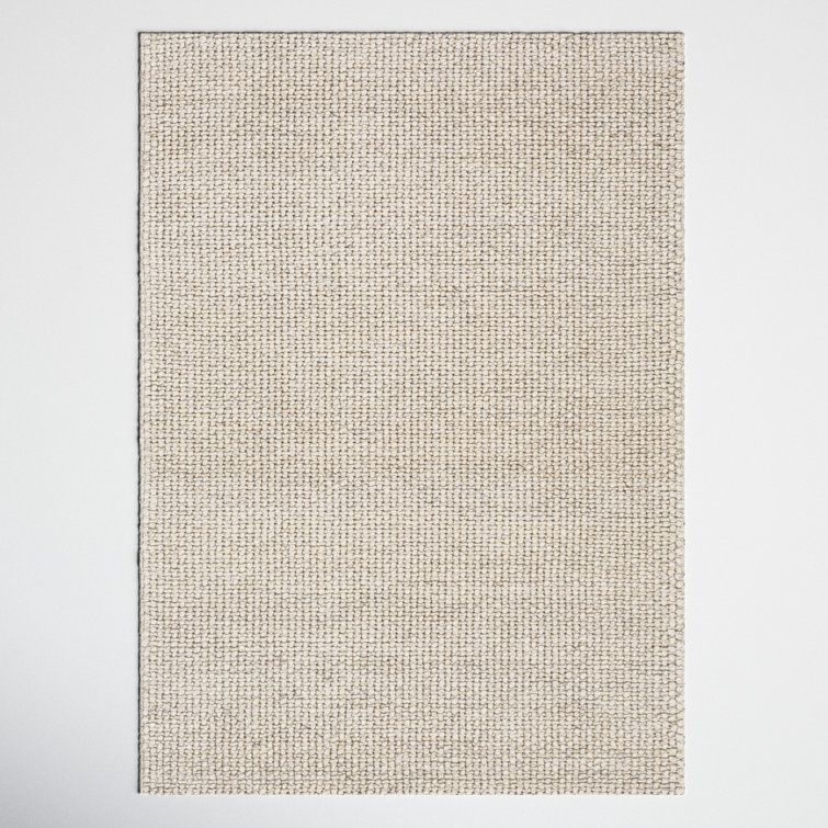 Hero Handwoven Flatweave Ivory Area Rug