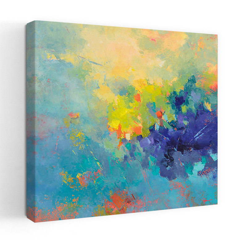 Tempest Abstract Contemporary Art, 48" H x 48" W