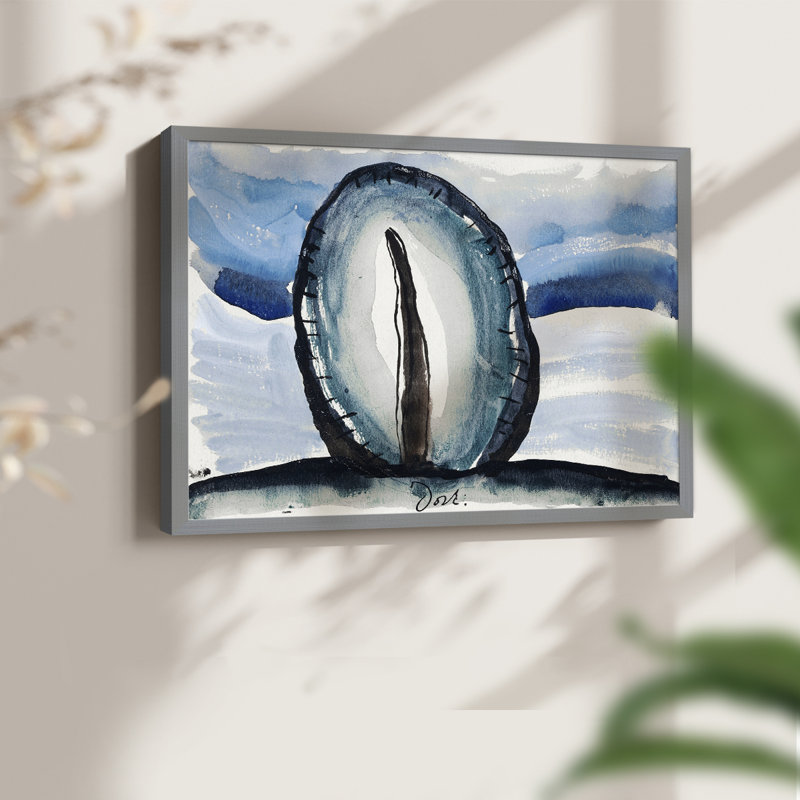Paysages rétro-CCXL-reproduction encadrée, H 8 po x l 10 po, Gris