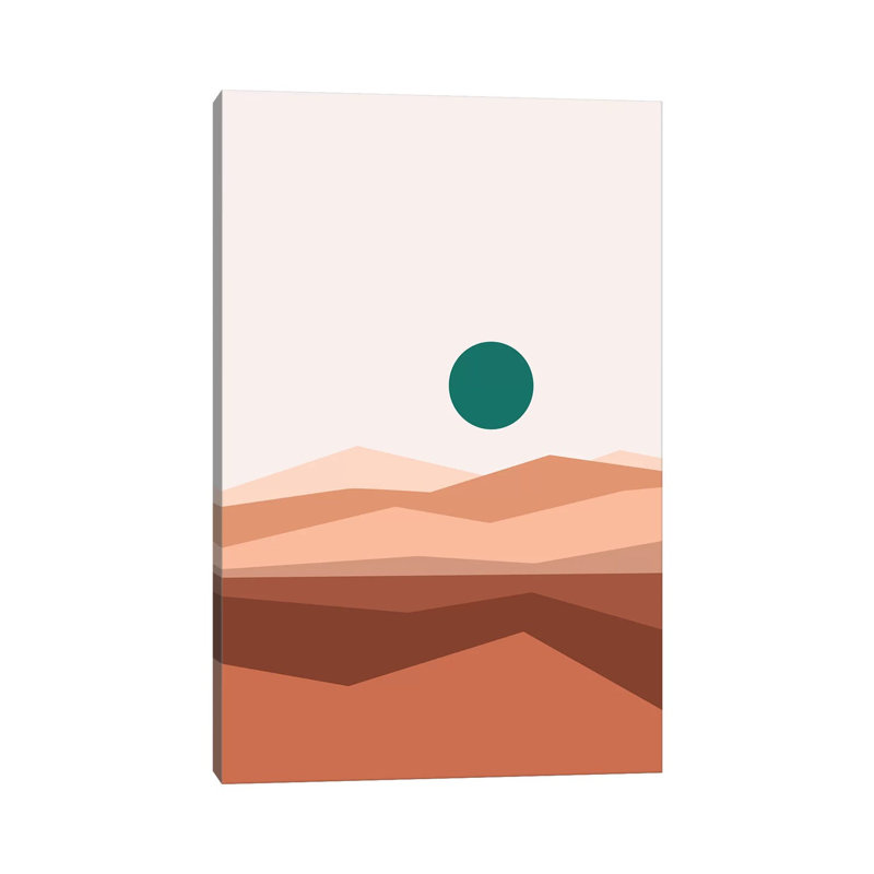 Canyon IA - Print on Canvas, 101.6 cm H x 66.04 cm W x 1.91 cm D, Wrapped Canvas