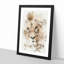 The Face of a Lion - Picture Frame Painting Print-56852868-56852870