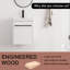 Meuble-lavabo simple 18 po avec comptoir en céramique-1358200226