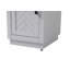 Armoire de rangement pour salle de bain 16 pouces en gris-798264715-798264717