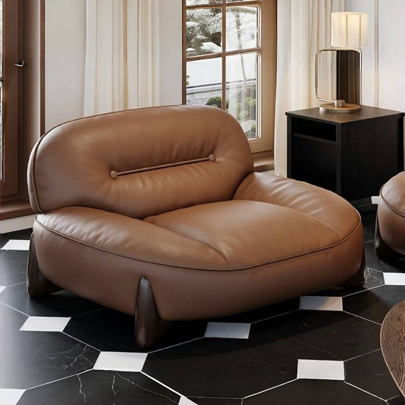 Italian Light Luxury Retro Sofa