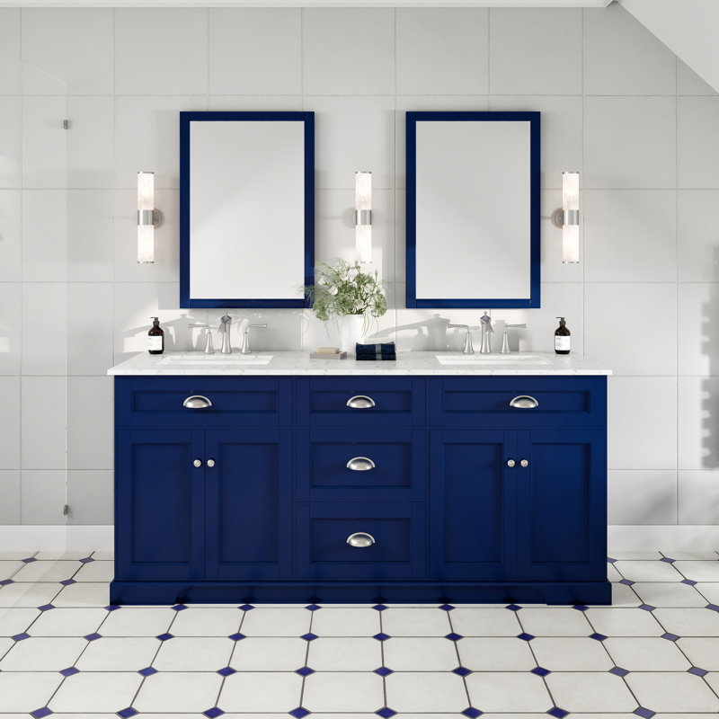 Didomenico 72" Double Bathroom Vanity Set