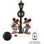 Statue de choristes 16,3 po H Disney - lumières DEL, pile - résine peinte à la main