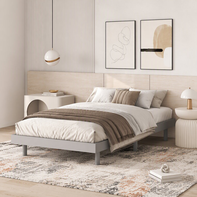 Lit plateforme flottant Modern, Twin