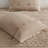 Chenille Oversized Comforter Set Tan-117539334