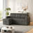 Lulla 85.11" Pull Out Sleeper L-Shaped Sofa with Storage Chaise-52728041