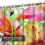 Art tropical aquarelle avec 12 crochets-1218221692