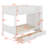 Louis Solid Bunk Bed With 2 Drawers-258777281-258777282
