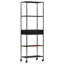 Book Cabinet Rough Mango Wood & Iron-1952653291