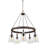 5 - Light Unique Wagon Wheel Chandelier-1694444557