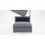  Canapé modulaire rembourré en forme de L à 4 places 118,5 po avec repose-pieds 118,5 po-496758974-494962436