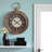 Clocks, Round, Wall Clock, Antique Brown, Traditional-1578547657