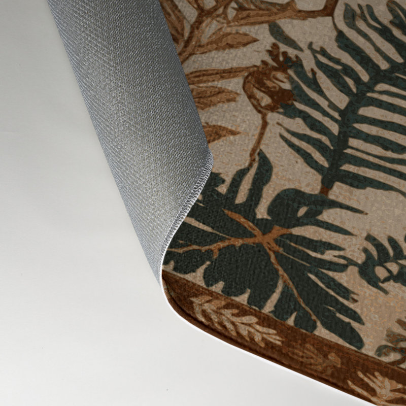 Tapis d'intérieur et d'extérieur brun Nature, Rectangle 9 pi x 12 pi