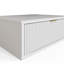Sienna 50cm W Manufactured Wood Bedside Table