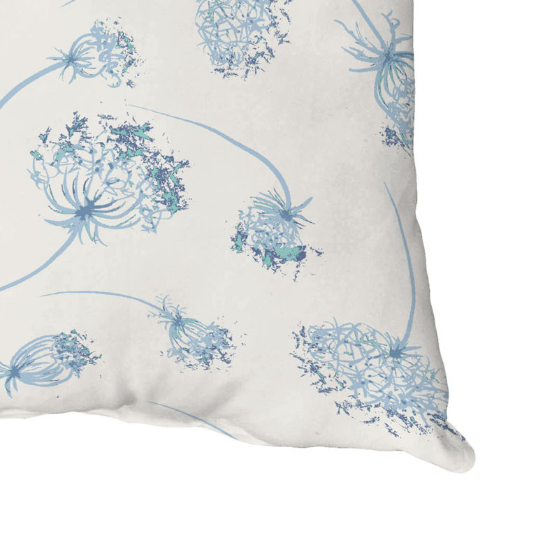  Housse de coussin carré et insert, Bleu, 20 po X 20 po