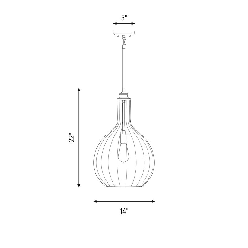 Luminaire suspendu sphère 1 lumière Suzette, Nickel satiné