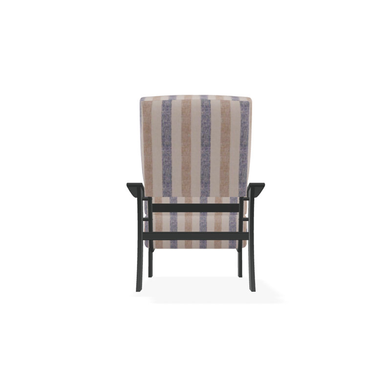 St. Catherine Outdoor Lounge Chair, Cast Slate Sunbrella® Plainweave, Textured Graphite