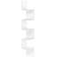 Tablette d'angle flottante 5 niveaux