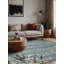 Tapis gris lavable à la machine-858595664