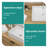 19.63"X13.69" White Ceramic Rectangular Vessel Bathroom Sink