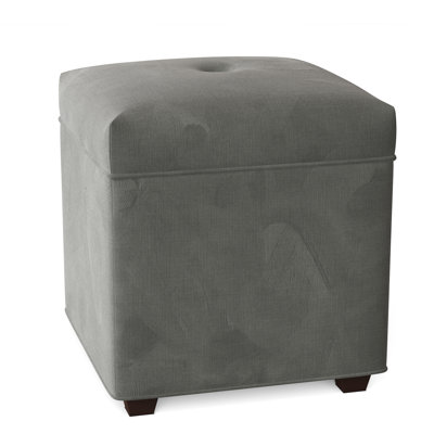 Kaplan 19" Wide Square Storage Ottoman