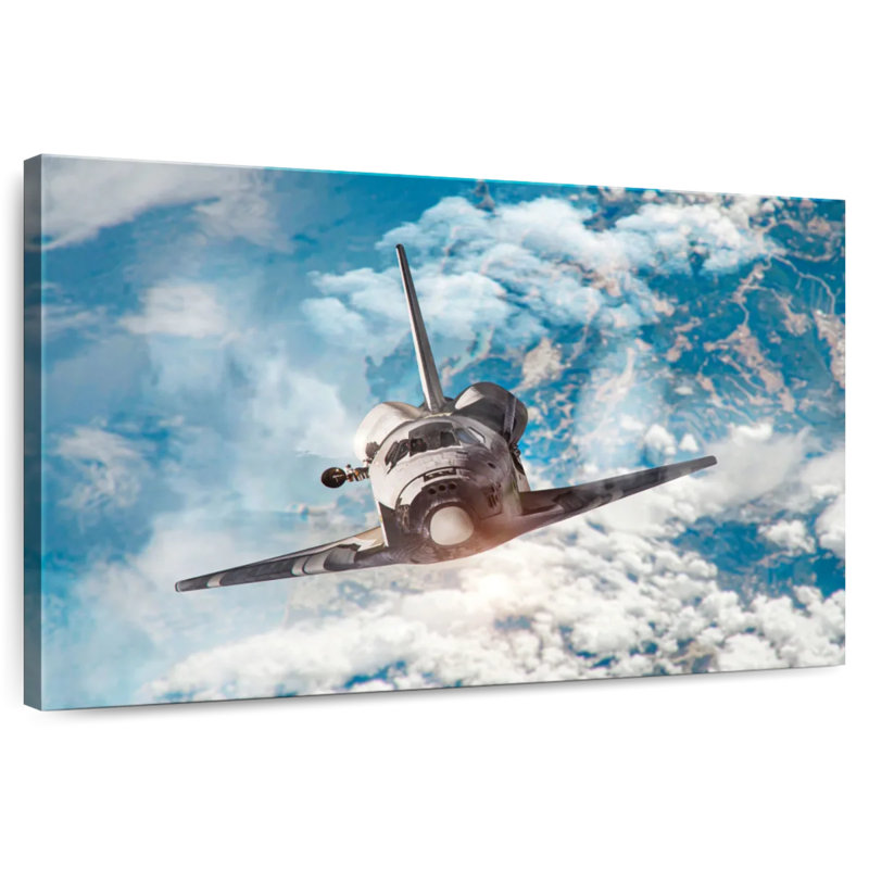 Oberle Spacecraft Ascent, 30" H x 45" W