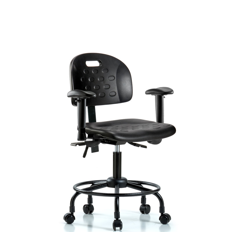 Kaydence Drafting Chair, Not Included, Casters