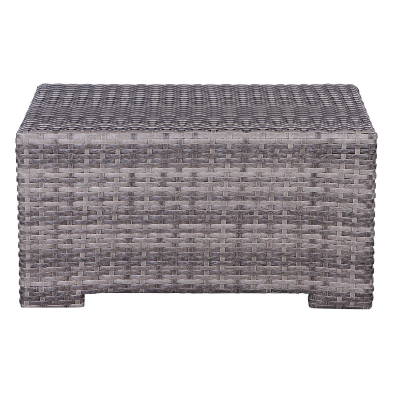 Caron Wicker Fully Assembled 8 - Person Seating Group with Cushions