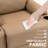 PU Leather Electric Power Lift Massage Recliner Chair with Cup Holders, Small Recliners for Small Spaces (Brown)-1116954605