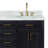 Thornaby 66'' Solid Wood Double Bathroom Vanity with 1.5'' Carrara Marble Top-122439001-119156828