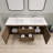 Alcester 59.2'' Double Bathroom Vanity with Resin Top-374266944