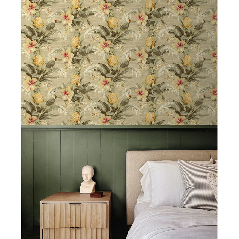 Tommy Bahama Beach Bounty Peel And Stick Wallpaper Roll, Sand