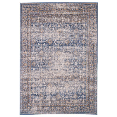 Marsida Performance Wool Oriental Indoor Rug