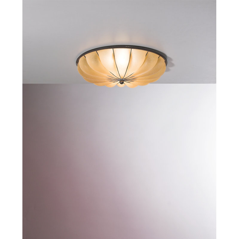 Raggio Glass Flush Mount