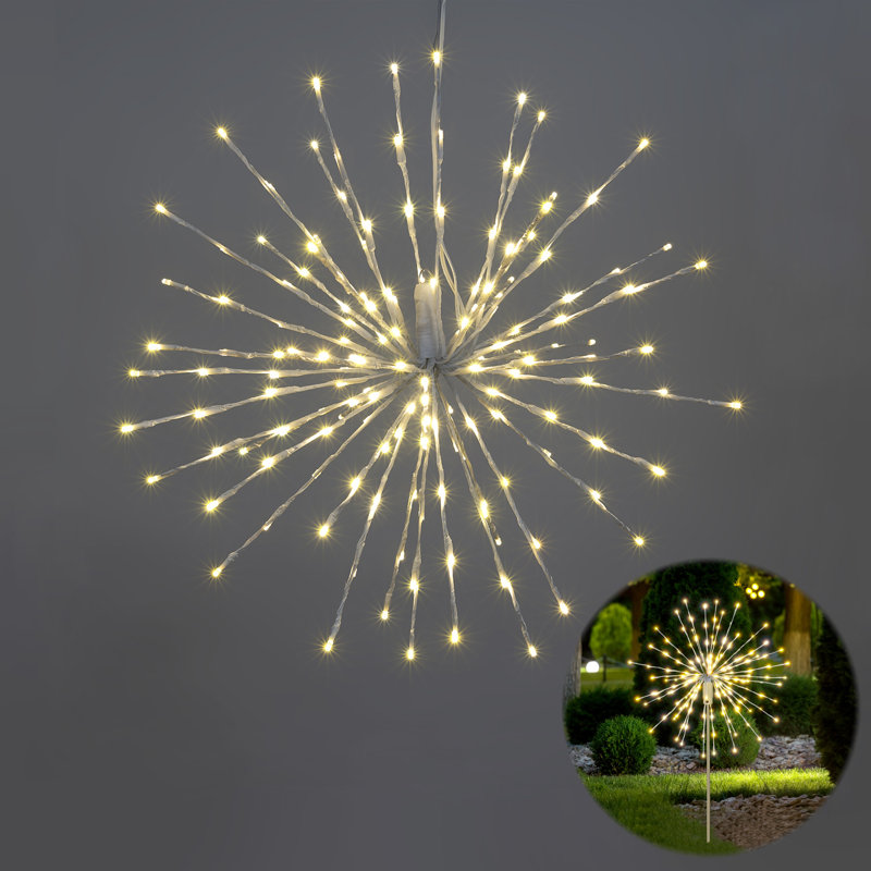 24" Starburst Hanging Light Sphere